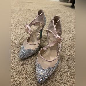Betsy Johnson Iris Champagne Heels